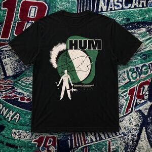 Hum Graphic Tee Black Unisex Band Shirt
